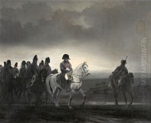 Napoleon Seguido Por Su Tropa by Marcelino Unceta Y Lopez