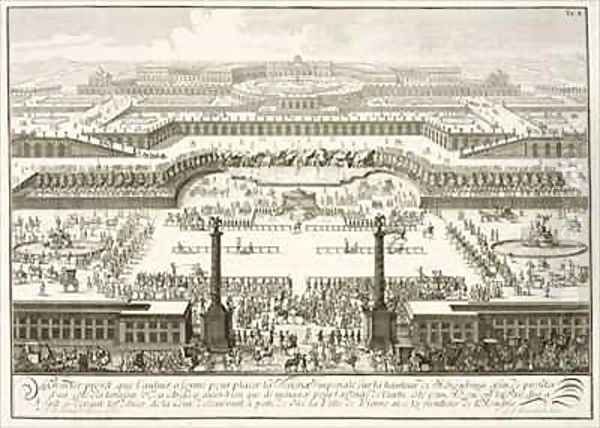 First Proposal for the Schonbrunn Palace Vienna - view 1