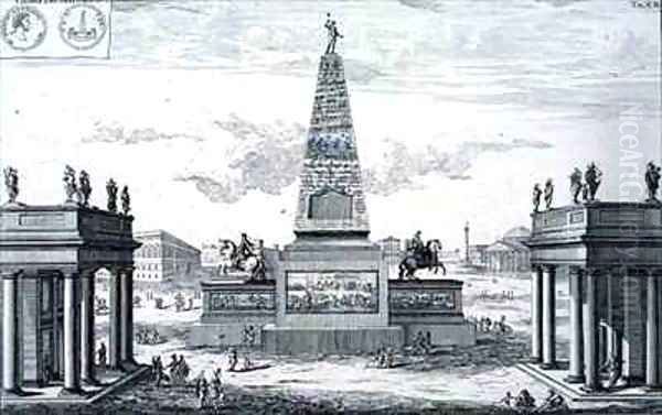 Obelisk dedicated to Marcus Aurelius Antoninus 161-80 and Lucius Aurelius Verus 161-69 Greece - view 1