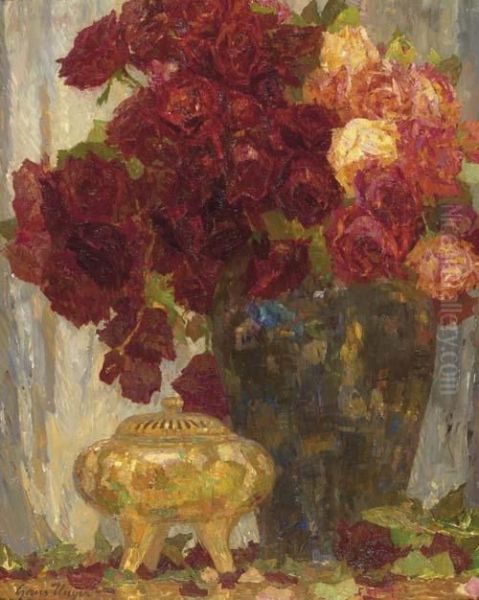 Rosenstrauss In Vase. - view 1