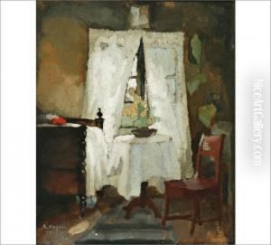 Interior Scene by Ragnar Ungern
