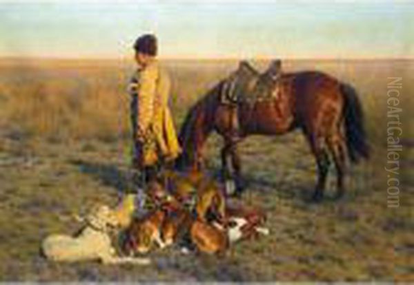 Steppenreiter (kossak Hunter And His Hounds) - view 1