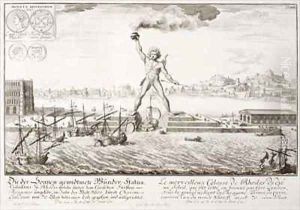 The Colossus of Rhodes by Johann Bernhard Fischer von Erlach