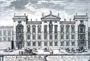 The Palace of Count John Wenceslas Prague by Johann Bernhard Fischer von Erlach