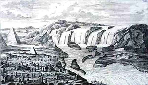 The Cataracts of the Nile and the Ruins of Thebes - view 1