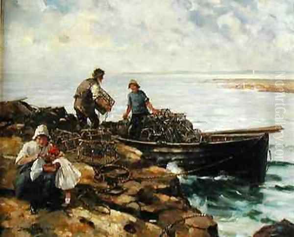 Loading Lobster Pots - view 1