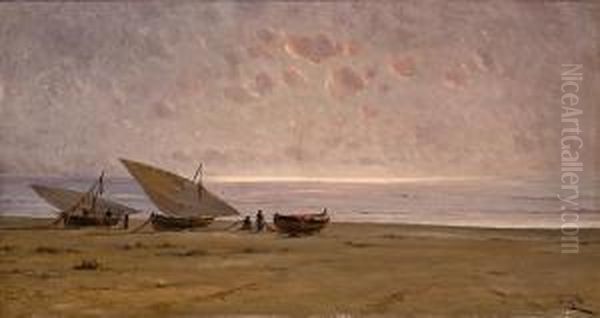 Barcas En La Playa - view 1