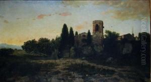 "paisaje Con Iglesia"