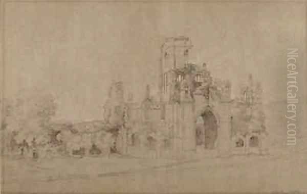 Kirkstall Abbey - view 1
