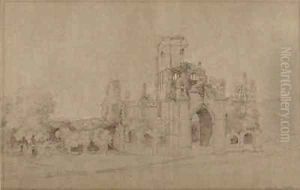 Kirkstall Abbey by Joseph Farington