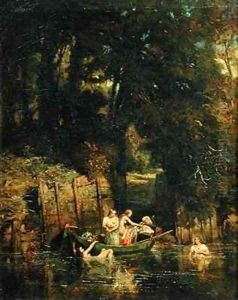 The Bathers by Victor Fontaine