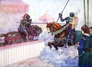The Count rode again and again at Edward till his lance was splintered in his hand by A.S. Forrest