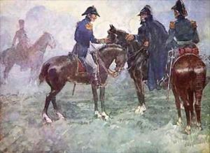 Not till after the battle did Blucher and Wellington meet