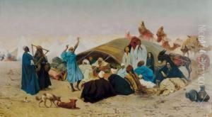 Verso La Mecca. Sosta Nel Deserto