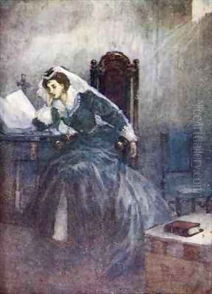 For nineteen years this poor Queen was kept in Prison - view 1