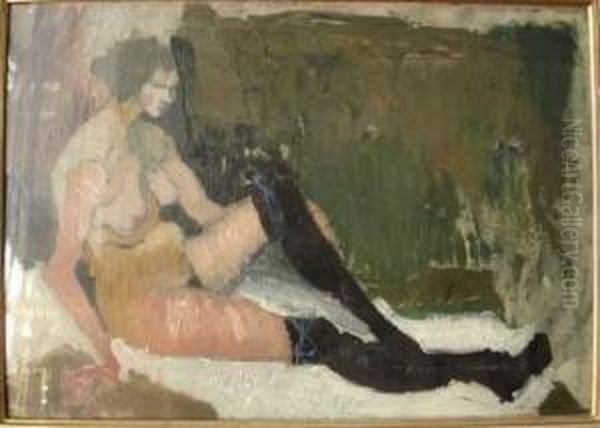 Nu Aux Bas Noirs - view 1