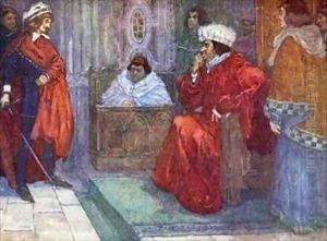 For your contempt and disobedience I send you to prison