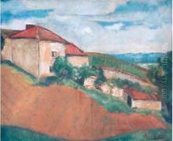 La Maison De Vigneron A Beaujolais (1921) - view 1