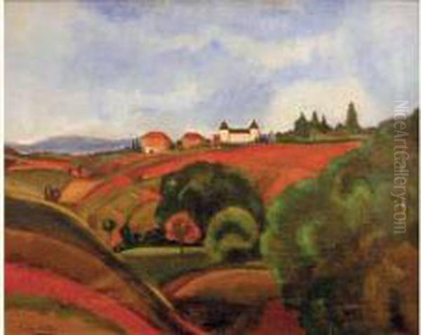 "la Campagne Beaujolaise" - view 1