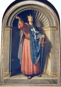 St Ludovic of Toulouse by Alessandro Franchi