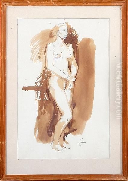 A Nude Female - view 1