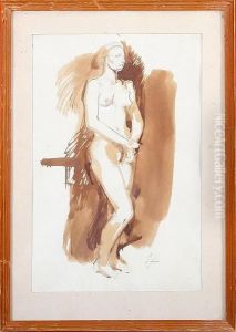A Nude Female by Einar Utzon-Frank