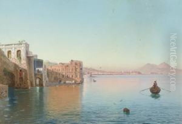 Rowing On The Bay Of Naples - view 1