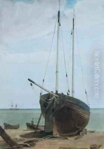 Deal Lugger and Boats - view 1