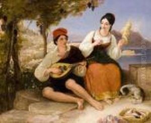 Serenata Nel Golfo Di Napoli, 1875