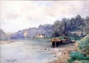 Paysage by Victor Uytterschaut