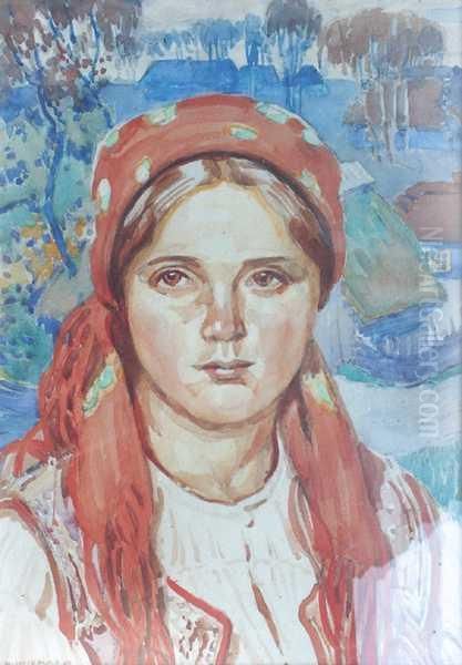 Portret Mlodej Wiesniaczki - view 1