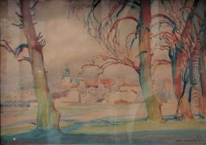 Widok Na Wawel by Henryk Uziemblo