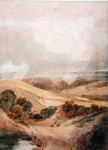 Mousehold Heath Norwich by Francois Louis Thomas Francia