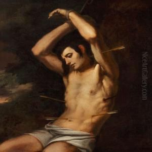 St. Sebastian. by Andrea Vaccaro