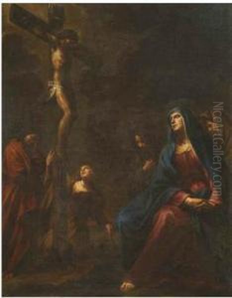 Crocefissione Con Le Pie Donne E San Giovanni - view 1