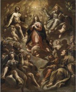 Assunzione Della Vergine by Andrea Vaccaro