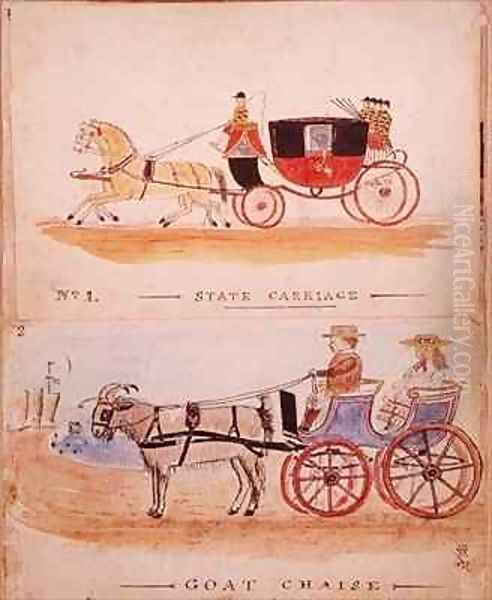 The State Carriage and the Goat Chaise - view 1