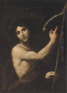 Saint John The Baptist by Andrea Vaccaro