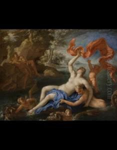 Venere E Adone
Aci E Galatea by Nicola Vaccaro