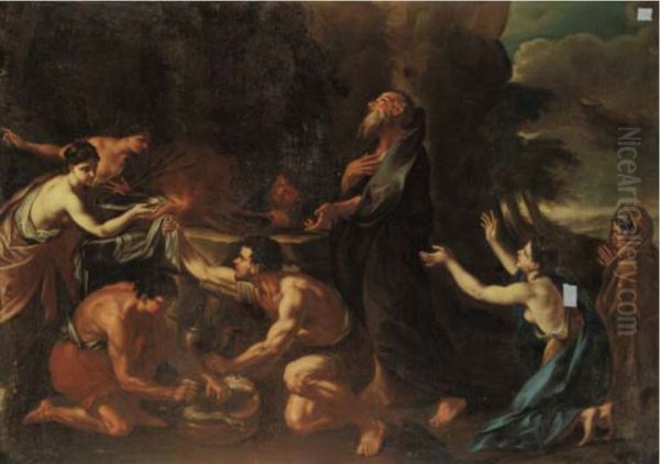The Sacrifice Of Moses - view 1