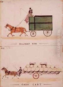 The Millinery Van and the Cask Cart