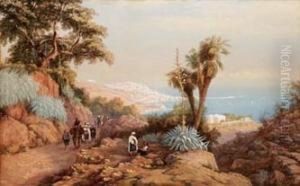 Veduta Di Algeri - 1859 by Charles Vacher