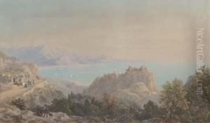 On The Italian Coast by Charles Vacher