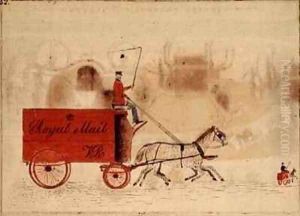The Royal Mail Van by William Francis Freelove