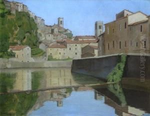 Veduta Di Santa Fiora by Memo Vagaggini