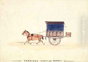 The Carriers Cart in Summer by William Francis Freelove
