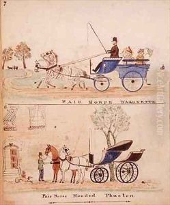 The Pair Horse Wagonette by William Francis Freelove