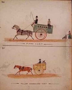 The Piano Cart and The Tallow Chandlers Cart by William Francis Freelove