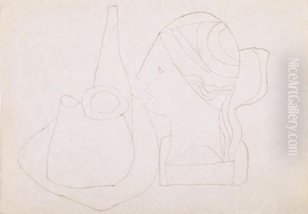 Still Life With A Statue - view 1