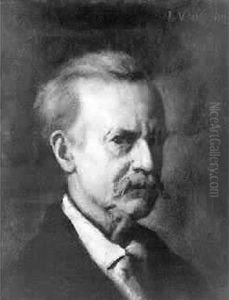 Autoportrait En Grisaille (n.d.) by Jules Emmanuel Valadon